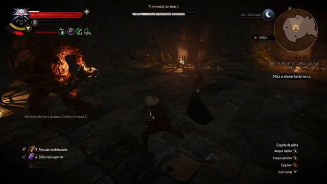 The Witcher 3 - Geralt & Yennefer vs. Elemental de tierra смотреть онлайн