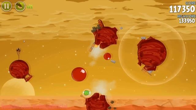 Angry Birds Space - Red Planet Level 5-26 HD Walkthrough Highscore Angry Birds Red Planet 5-26 смотреть онлайн