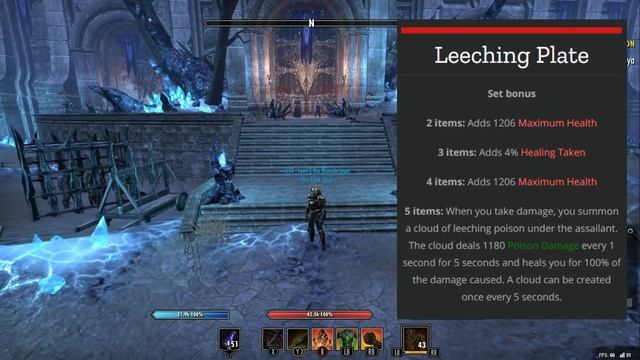 Leeching Plate - Gear Set Review | Elder Scrolls Online | Flames of Ambition смотреть онлайн