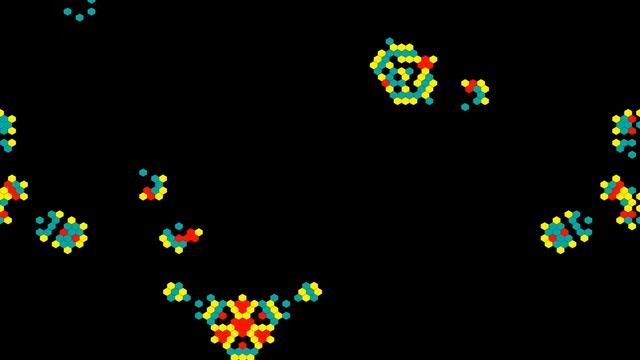 Fractal Automata: Genesis. Rule-set 88 + 4% Primordial Soup смотреть онлайн