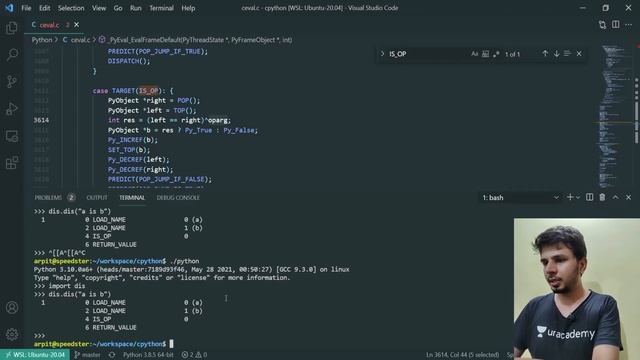 How "is" operator is implemented in python? смотреть онлайн