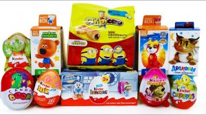 СЮРПРИЗ МИКС Чипикао МИНЬОНЫ Мимимишки ЩЕНЯЧИЙ ПАТРУЛЬ Маша и Медведь Киндер Сюрприз ВЕСНА