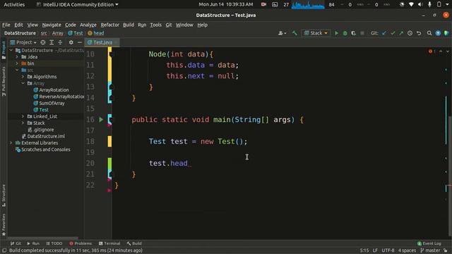 Implementation of Linked List using java in hindi | Data Structure смотреть онлайн
