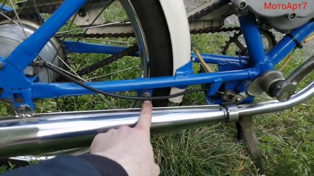 Переходная Riga 11. Обзор и сравнение с мопедом Рига 13.