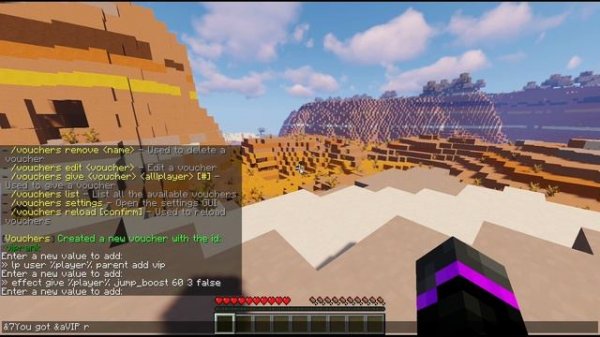 Vouchers Plugin [Free] | Minecraft Plugins