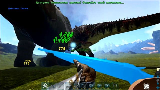 КАРХАРОДОНТОЗАВР ПРОТИВ ТИТАНОЗАВРА В ARK! 100 СТАКОВ БАФА! Carcharodontosaurus Vs Titan!