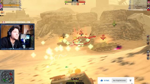 WoT Blitz - ПЯТЬ минут ностальгии ● Возможно худший режим ВЫЖИВАНИЕ и кто нанес ТОП урон (WoTB) смотреть онлайн