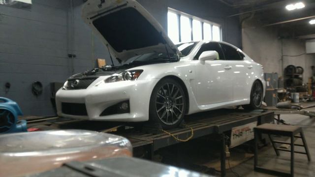 Lexus IS-F Supercharged, RR Racing Stage 3, E85, QTP Valve (PPE Headers, NO Exhaust)