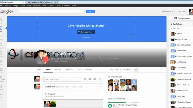 Google Authorship Setup - CSE Web Solutions смотреть онлайн