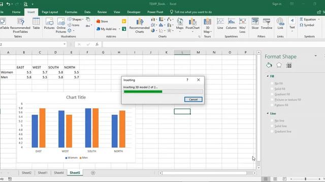 Using beautiful 3d shapes in excel charts смотреть онлайн