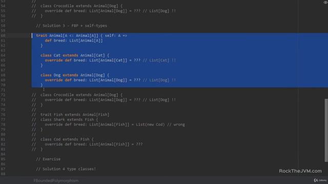 Recursive Types and F Bounded Polymorphism #9.4 mastering the type system смотреть онлайн