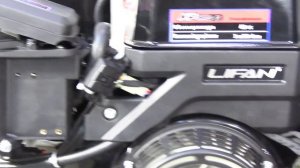Инжекторный двигатель LIFAN 23 лс KP460E EFI с электростартером и катушкой освещения 12В 18А 216Вт