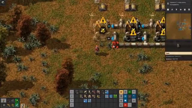 Играем в Factorio (Мод пак Krastorio) смотреть онлайн