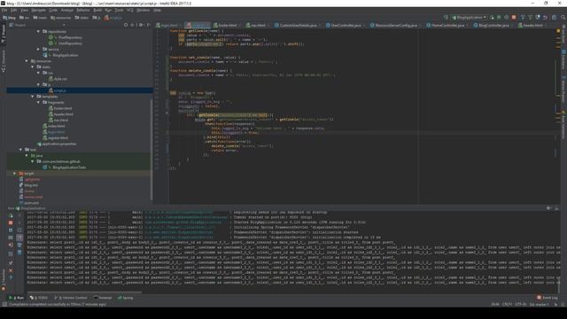 [Creating a blog with Spring Boot and Vue.js] 9 - Logging out смотреть онлайн