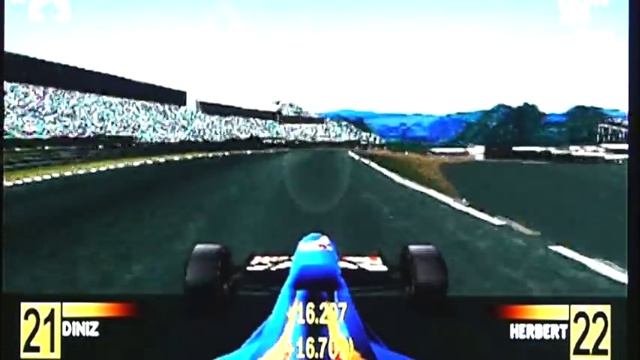 Formula 1 '97 on Sony Playstation / PS1. Gameplay & Commentary смотреть онлайн