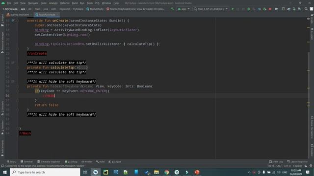 Learn Kotlin in a simple way for beginners | With example | 2020 | Part 14 - Bug fix & UIs смотреть онлайн