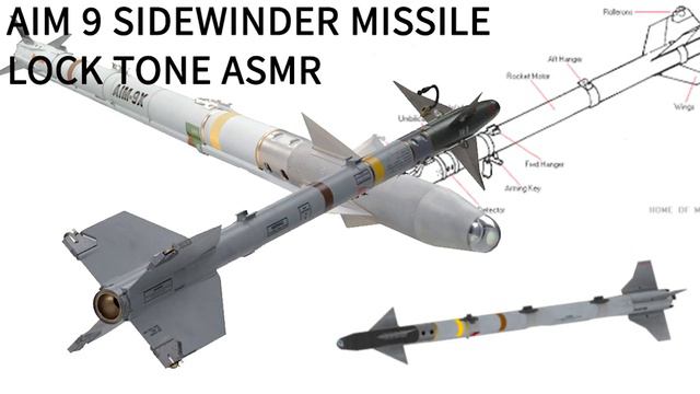 AIM-9 Sidewinder missile lock tone asmr смотреть онлайн