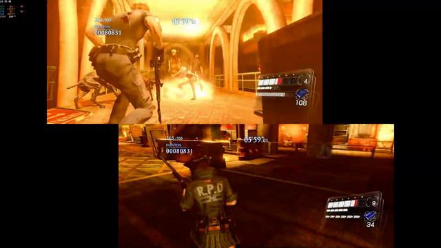 Resident Evil 6 (PC) 2 players with my cousin смотреть онлайн