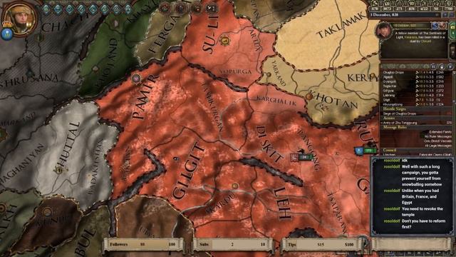 Crusader Kings 2: Holy Fury - Tibet: Part 16 смотреть онлайн
