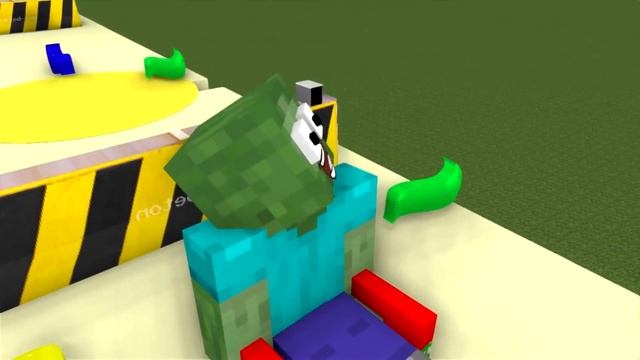 Monster School: SpongeBob Ball Run 2048 GamePlay Mobile Game Runner Max Level - Minecraft Animation смотреть онлайн