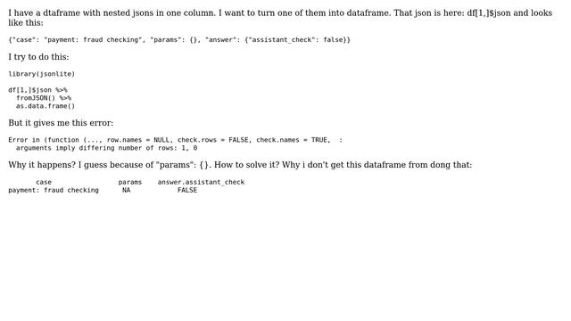 Error while turning nested json into dataframe смотреть онлайн