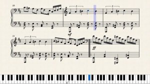 Casanova (From Friday Night Funkin' - Selever Mod) - Piano Score arranged by Licson