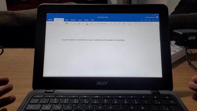 Chromebook Acer: pacote Office (Word, Power Point e Excel) смотреть онлайн
