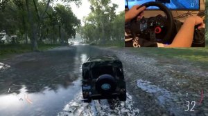 FORZA HORIZON 5 OFFROAD на РУЛЕ с МКПП! Logitech g29!