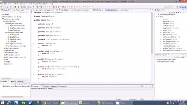 Spring MVC Java Configuration смотреть онлайн