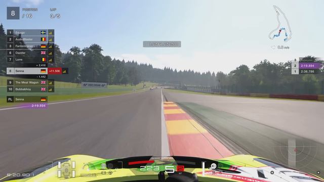 Gran Turismo 7 | Daily Race | Circuit de Spa-Francorchamps | Porsche 911 RSR смотреть онлайн