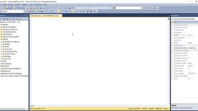 Create database in SQL and add table to database смотреть онлайн