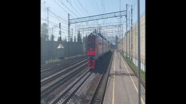 ЭТ2М-135 с Пригроодный Поезд Санкт-Петербург Фендлянский Волховстрой Вокзал Мга смотреть онлайн