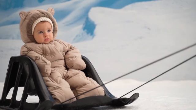 Санки пластиковые "SLIDEX" | HAPPY BABY смотреть онлайн