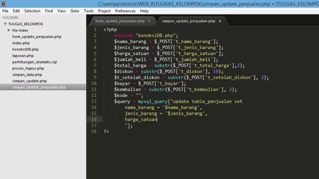 Membuat Proses Update data Database MySQL Dengan PHP смотреть онлайн