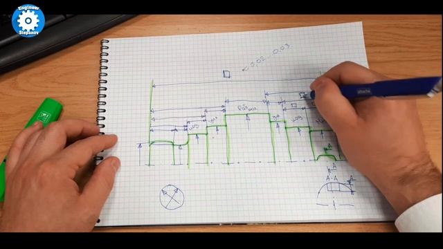 ?КАК ПОМЕРИТЬ ДЕЛАЛЬ // ОБРАТНЫЙ РЕВЕРС ИНЖИНИРИНГ // РЕМОНТ ВАЛА // ИЗГОТОВЛЕНИЕ ВАЛА // ЧЕРТЕЖ смотреть онлайн