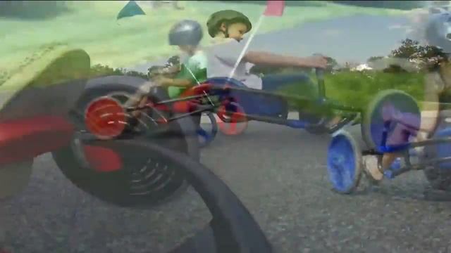 Y-Bike Explorer 2.0 Deluxe 3-Wheel Ride-On Go Kart смотреть онлайн