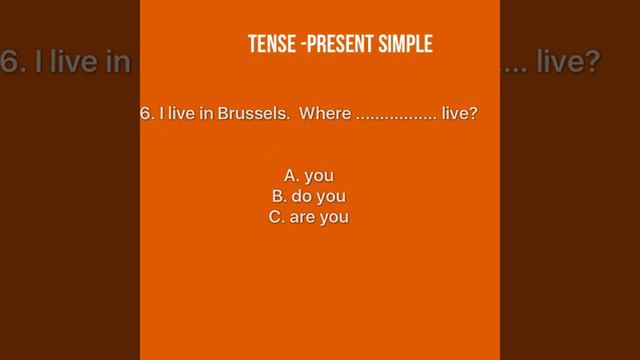 Tense - Present Simple | Grammar practice | English lessons смотреть онлайн