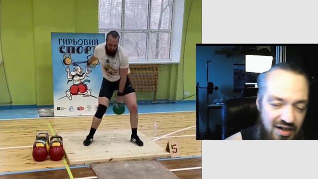 Поштовх + висновки, гиря 24 кг. довгим циклом,10 хв., одна зміна рук 150(148) Все по правді о вправ смотреть онлайн