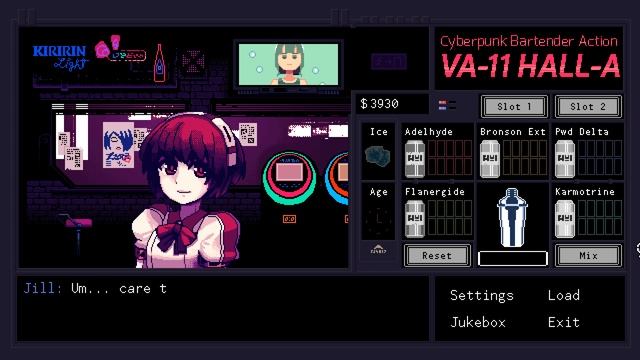VA-11 Hall-A: Cyberpunk Bartender Action Walkthrough Part 3 No Commentary смотреть онлайн