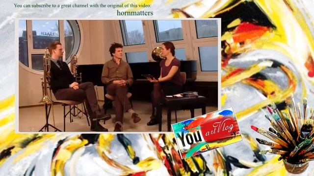 На каких тромбонах играют в Берлинской Филармонии? artVlog смотреть онлайн