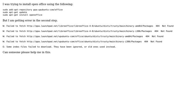 Libre and open office not working in Ubuntu 14.04 смотреть онлайн
