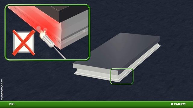 FAKRO roof windows - flat roof access door DRL смотреть онлайн