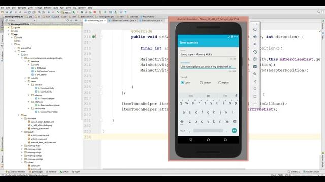 Android and SQLite - Example application смотреть онлайн