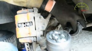 Замена пыльника наружного ШРУСа ВАЗ 2110