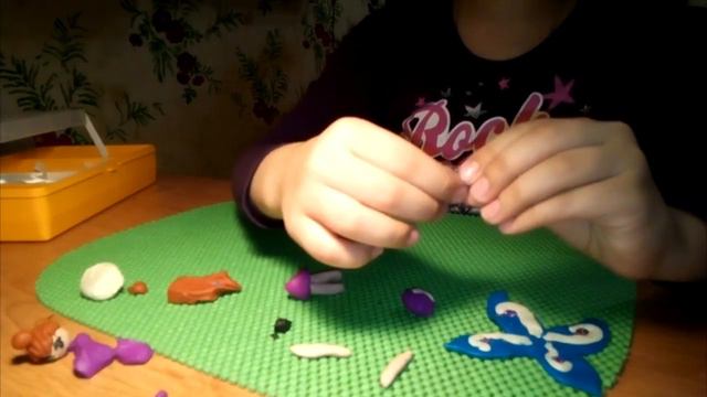 Лепка из пластилина (фея)Modeling clay (fairy) смотреть онлайн