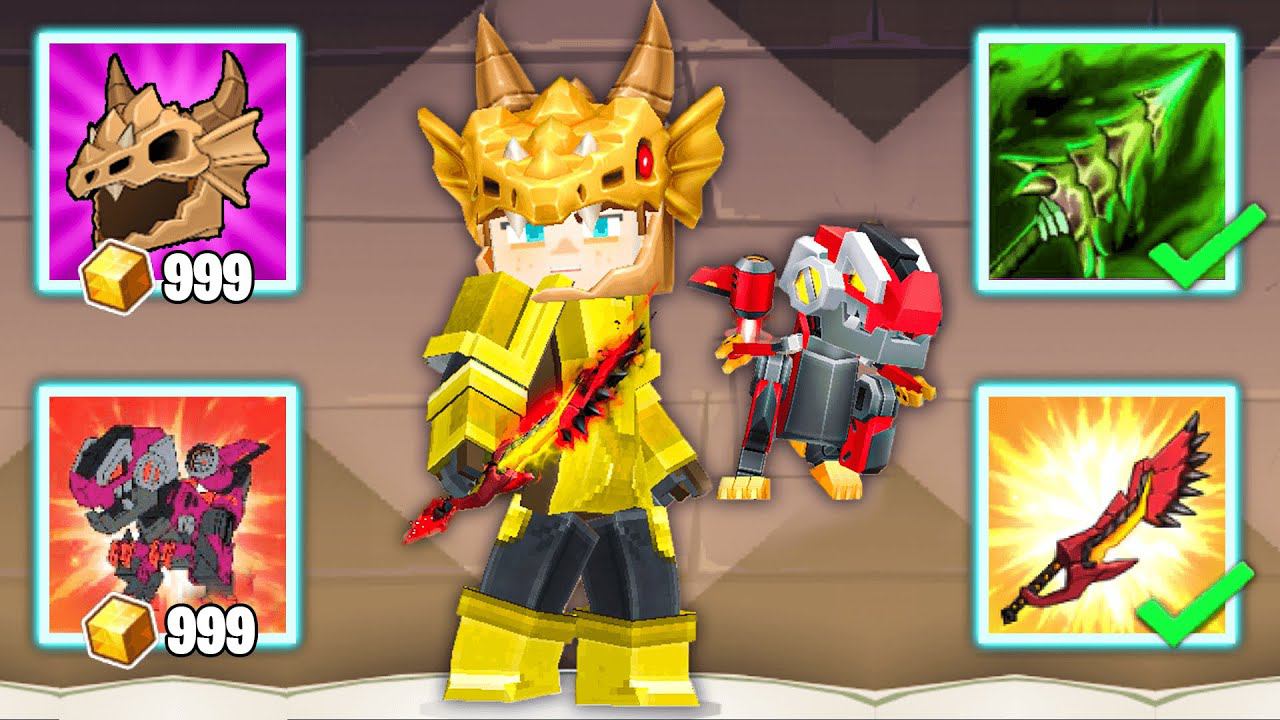 Я Скрафтил Божественную БРОНЮ ИСТРЕБИТЕЛЯ ДРАКОНОВ в Bedwars - Blockman GO смотреть онлайн