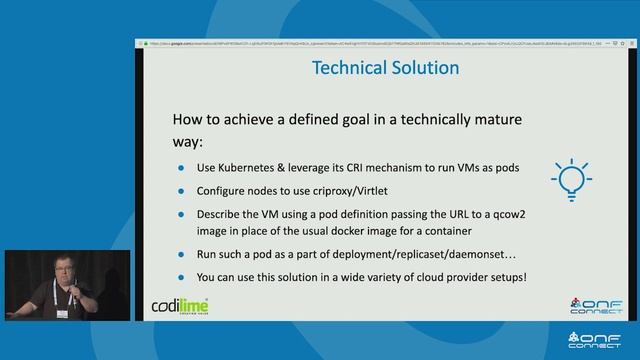 VNFs in CNFs Environment - Monika Antoniak and Piotr Skamruk, CodiLime - ONF Connect 19 смотреть онлайн