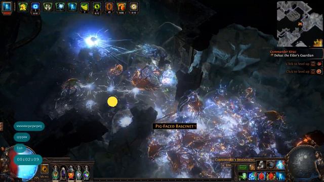 Path Of Exile Intelligence Stack (Int Stack) Deadeye Elder Guard and Gear demonstration KB/PS смотреть онлайн