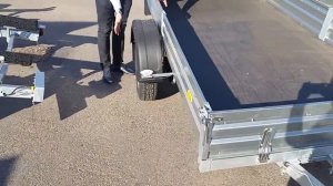 Легковой прицеп МЗСА 817702 для квадроцикла