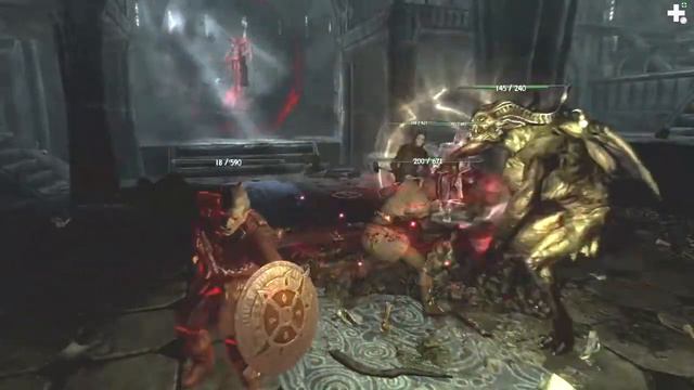 Skyrim: Dawnguards vs Lord Harkon - NPC Boss Battle! смотреть онлайн
